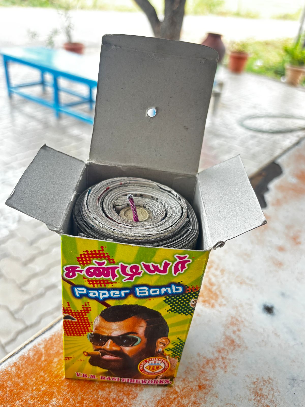Sandiyar Paper Bomb / பேப்பர் பாம்